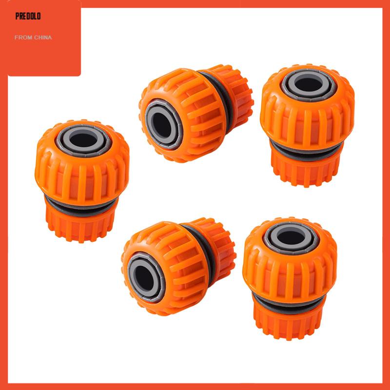 [Predolo] 5pcs Adaptor Selang Irigasi Fitting Selang Taman Untuk Kebun Halaman Rumah Kaca