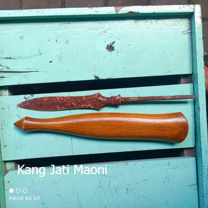 pusaka tombak dong pring sepuh KJM1122 murah p60