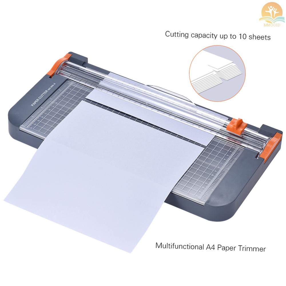 In Stock Pemotong Guillotine Kertas A4 Multifungsi Dengan 5kotak Penyimpanan Portable Untuk Label Foto Paper Cutting