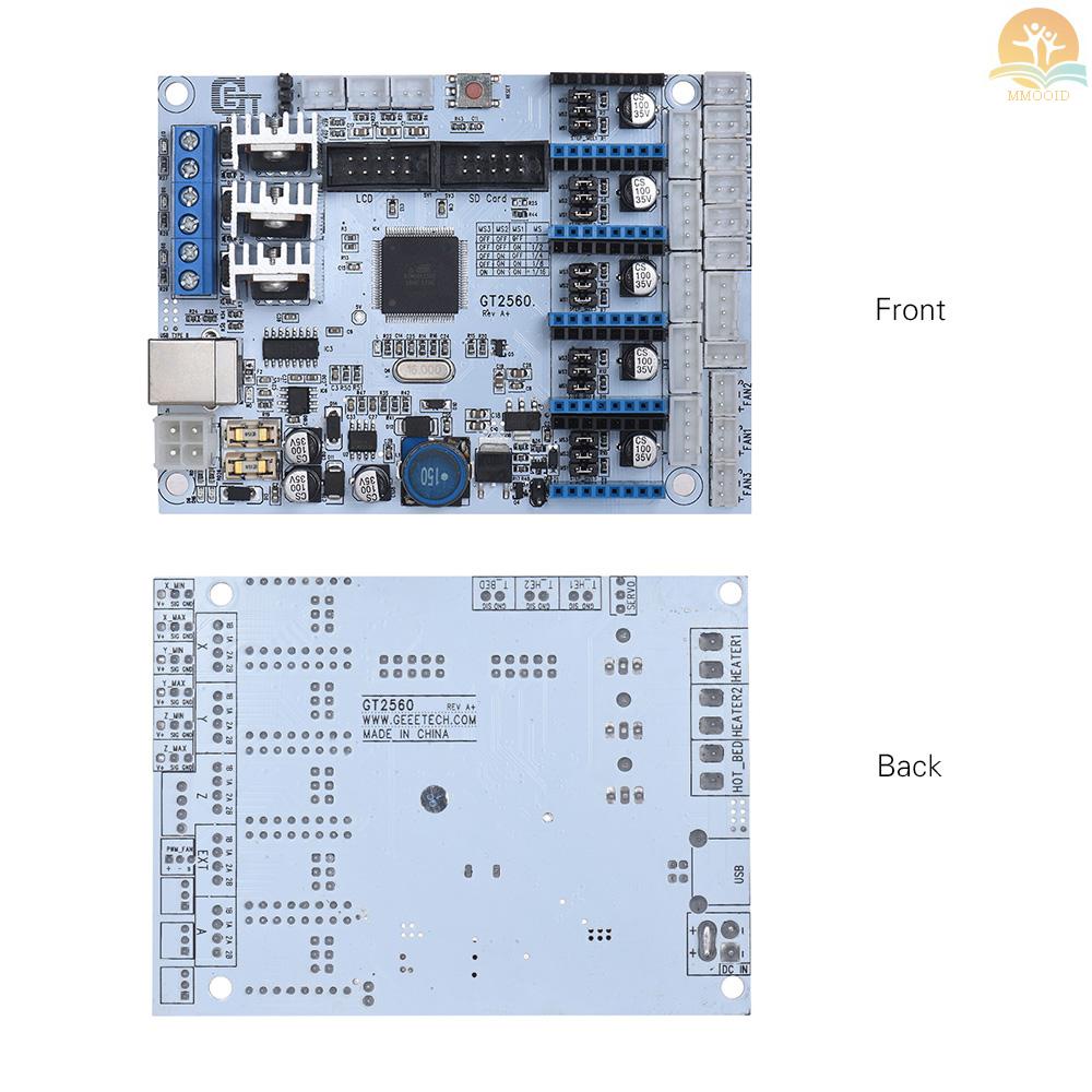 In Stock GT2560 3D Printer Controller Board Pengganti Mega 2560+Ultimaker/ Ramps 1.4 Kit Untuk Geeetech