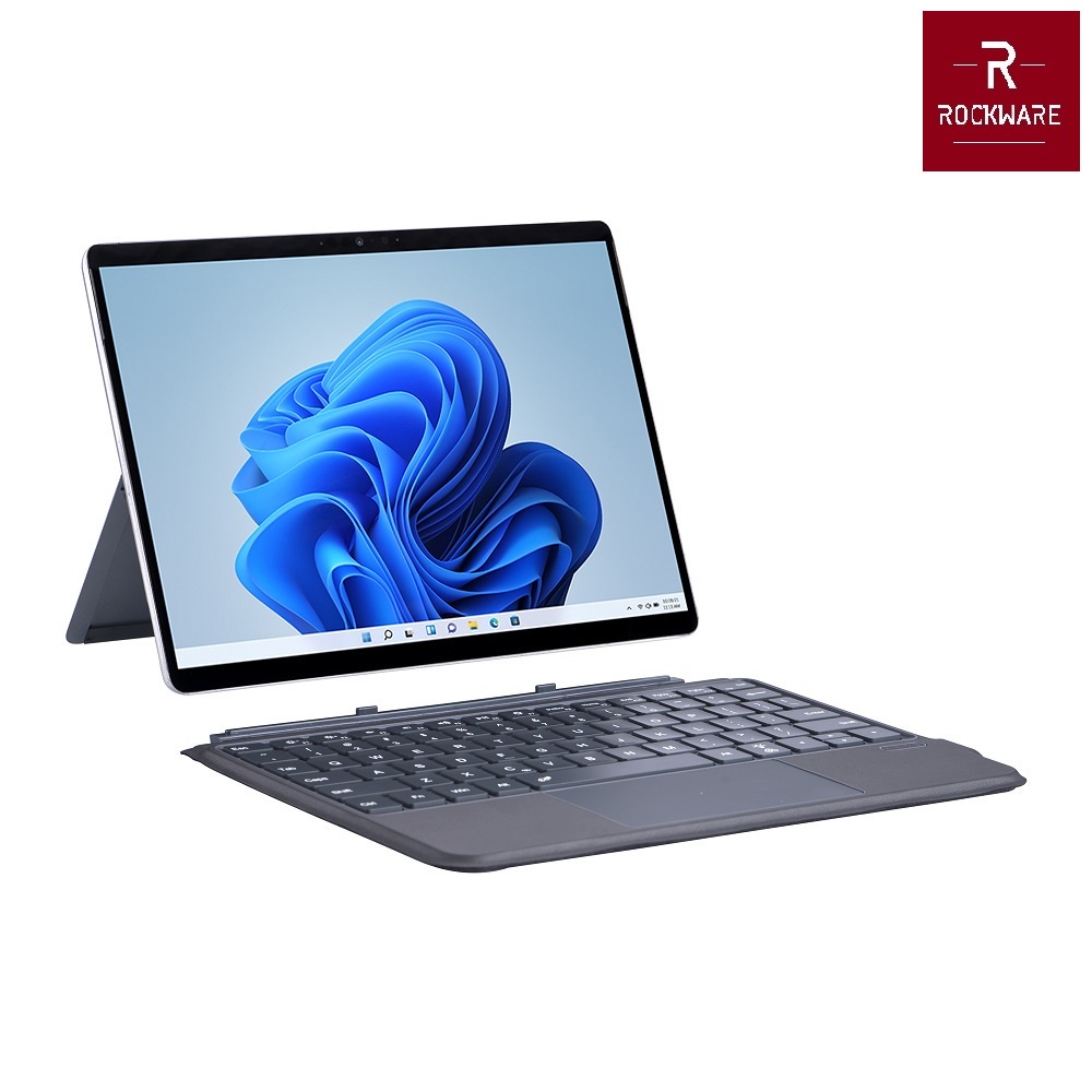 AKN88 - ROCKWARE RW-2087D - Bluetooth Backlight Keyboard for Surface Go 1-2-3