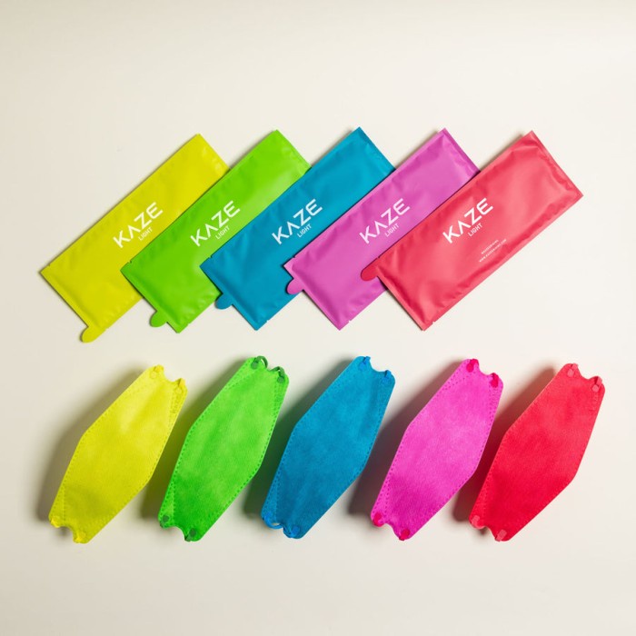 KAZE MASK FOMO KN95 MINI KF94 1 BOX 10 PCS - Kf94, 1 BOX