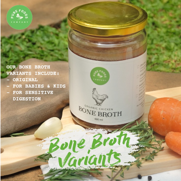 

✨Ready Stok✨ - ORGANIC CHICKEN BONE BROTH 400ML - Super Collagen- 1.2.23