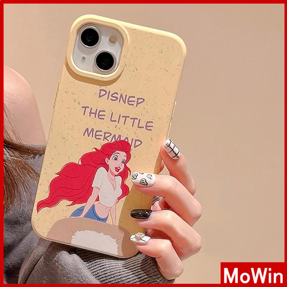 Case iPhone 14 Pro max iPhone Case Ramah Lingkungan Degradable Case Lembut Tahan Guncangan Perlindungan Cantik Putri Berambut Merah Kompatibel dengan iPhone 13 Pro max 12 Pro Max 11 xr xs max 7 8Plus