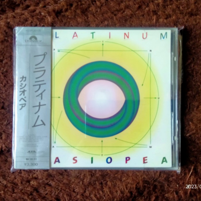 CD CASIOPEA PLATINUM JAPAN OBI 1ST PRESS