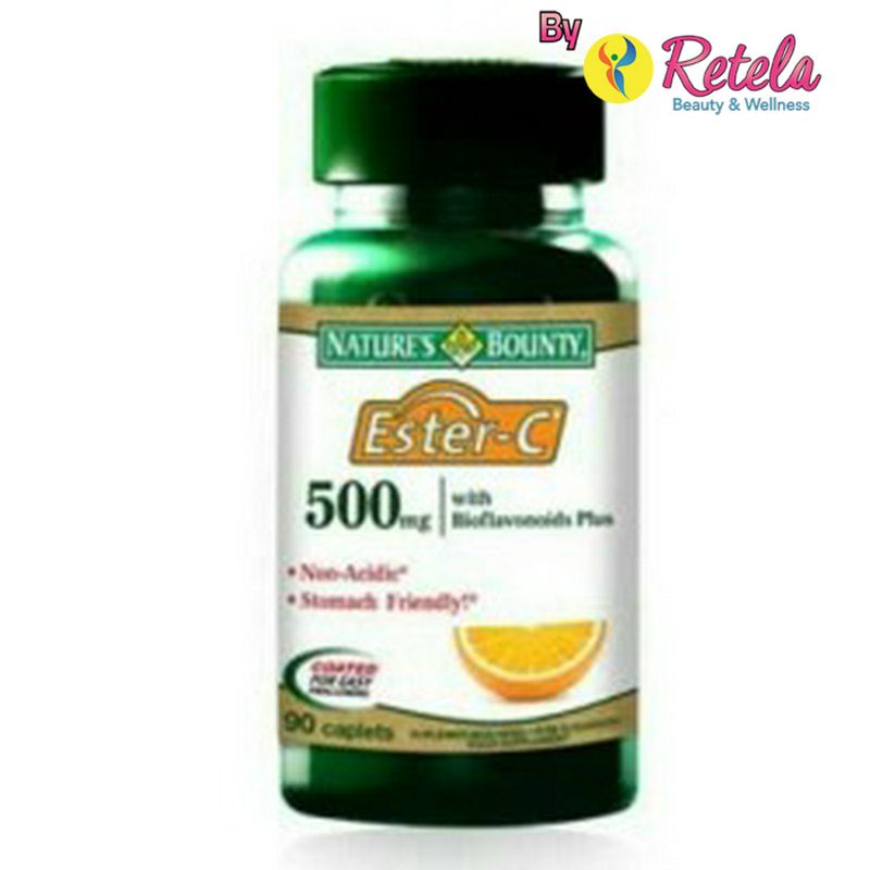 Nature's Bounty Ester C 500mg 90 Capsul