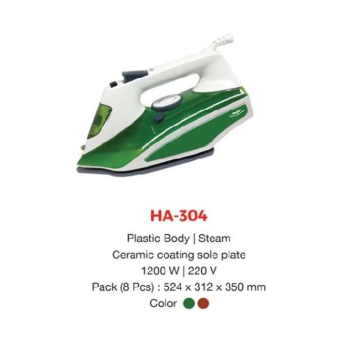 Setrika uap maspion setam iron ha 304