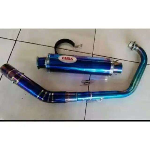 KNALPOT RACING DBS BLUEMOON BUAT SATRIA FU SONIC JUPITER MX OLD NEW KING VIXION CBR 150R