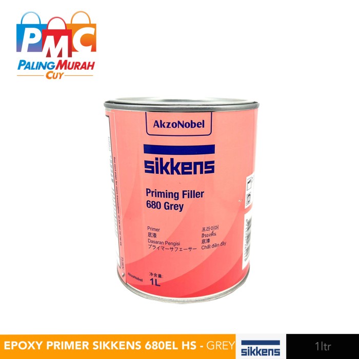 Epoxy Primer Sikkens Priming filler 680 grey 1L
