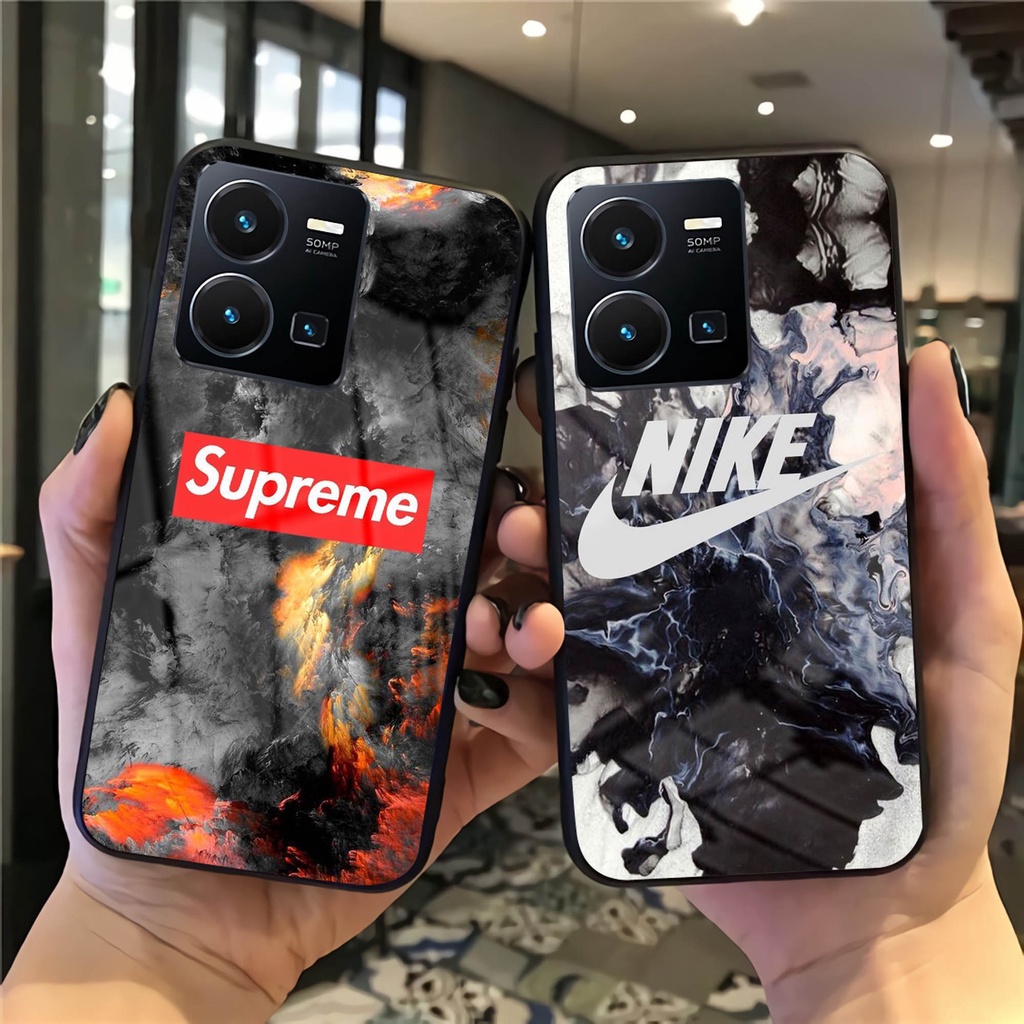 Softcase Glass VIVO Y35 2022 - GK16 - Case HP VIVO Y35 2022 - Case VIVO Y35 2022 - Kesing HP VIVO Y3