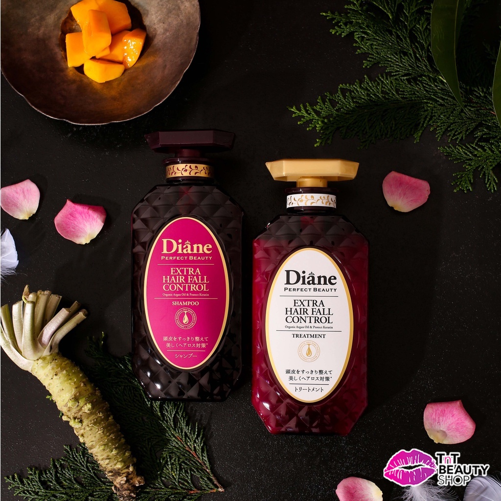 Moist Diane Extra Hair Fall Control Shampoo | Moist Diane Extra Hair Fall Control Treatment (Conditi