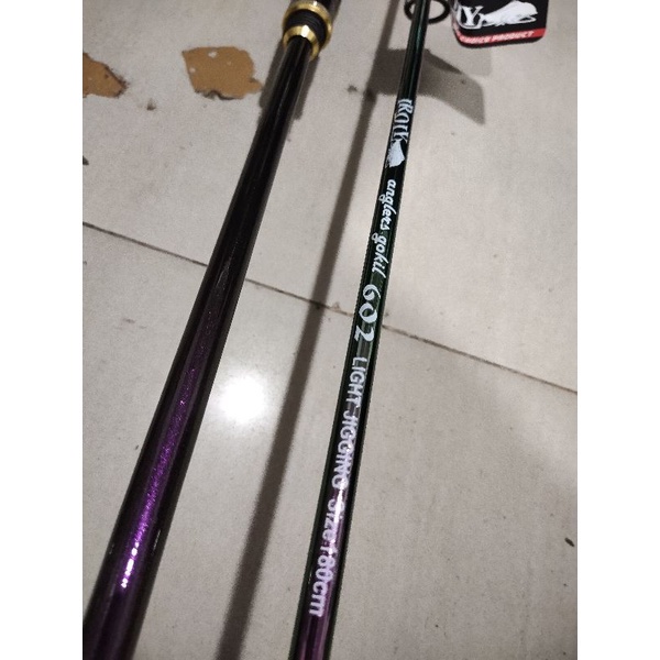 Joran Pancing Jigging Iroly Anglers Gokil jig solid carbon