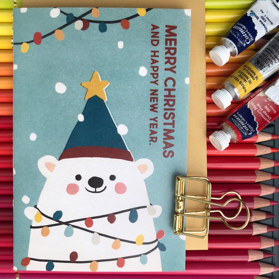 

Greeting Card by MENTOL ART | Christmas | Kartu | Holiday | Natal