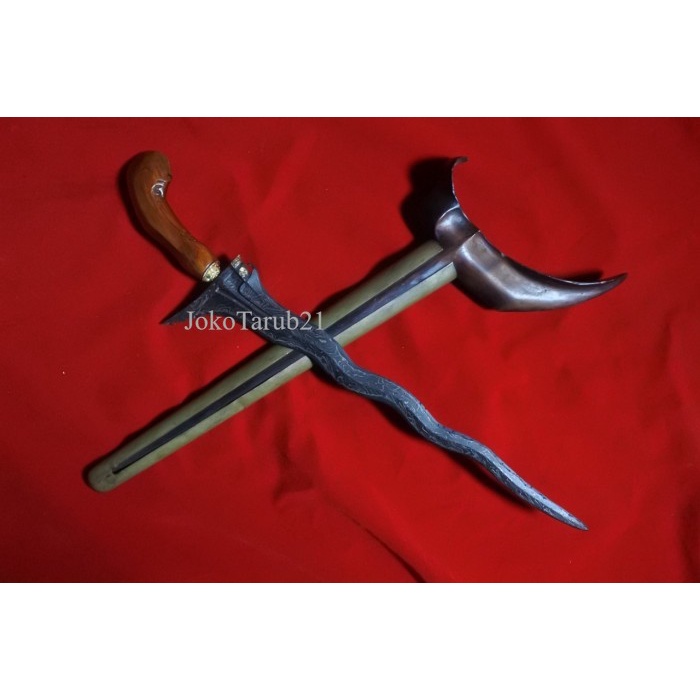 keris pamor miring sepuh tinggalan simbah antik
