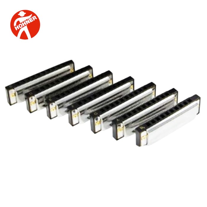 ✨READY✨ -harmonica hohner blues diatonic set isi 7 key