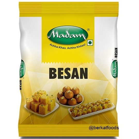 

Besan Four Madam / Tepung Chickpea Garbanzo Chana Da Kacang Arab Pea