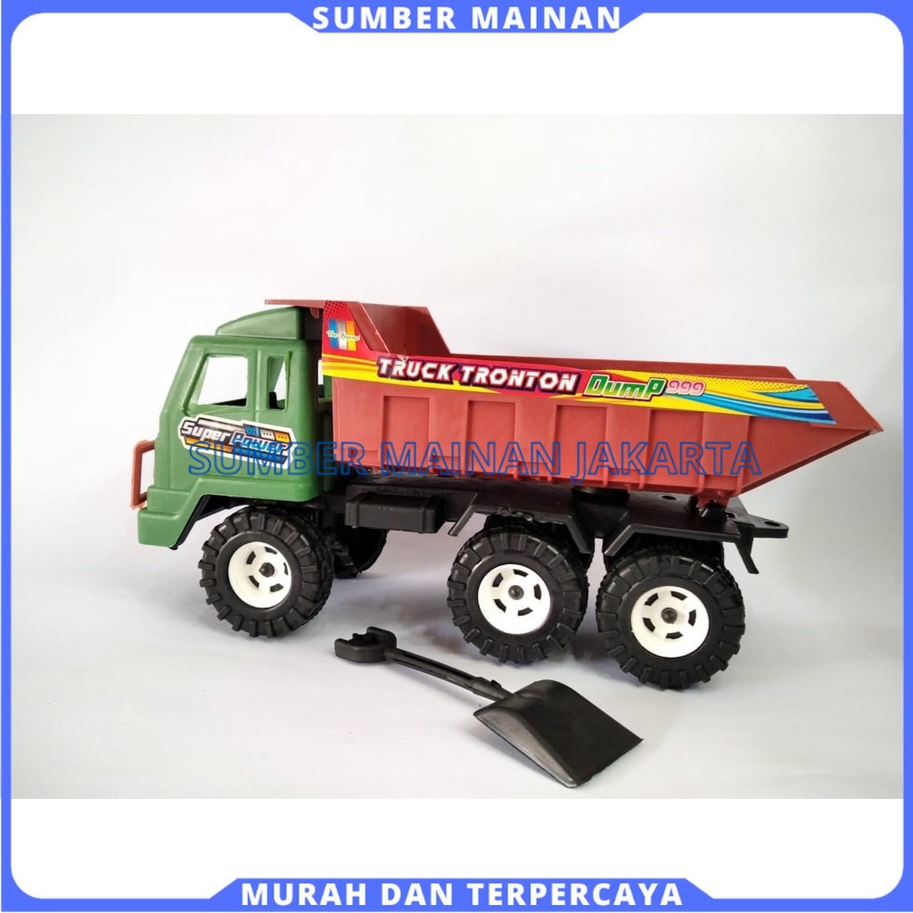Mainan Anak Mobil Mobilan Dump Truk Bak Pasir Konstruksi Plastik