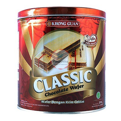 

Khong Guan Classic Chocolate Wafer 310 gr