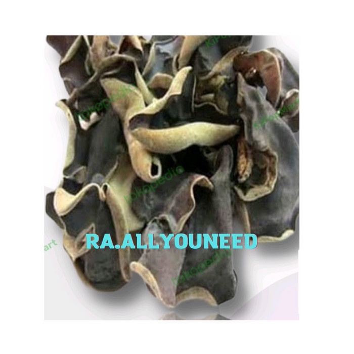 

Jamur Kuping Hitam Kering 100 gram