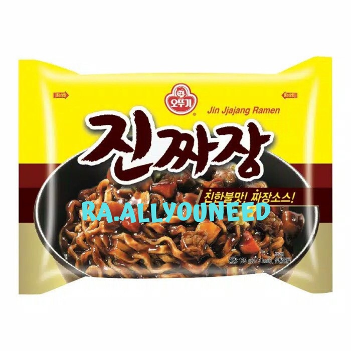 

Jin Jjajang Ramen /Mi Instan Dengan Saus JJajang 140gr