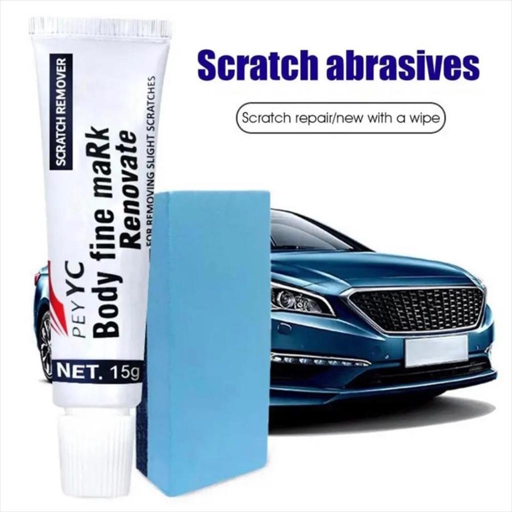 Compound Scratch Remover Obat Poles Penghilang Baret Lecet Body Mobil