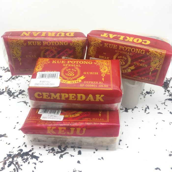 

Kue Potong Kong Hu Sie Sin 5 Rasa Pabrik Langsung Siesin - Coklat