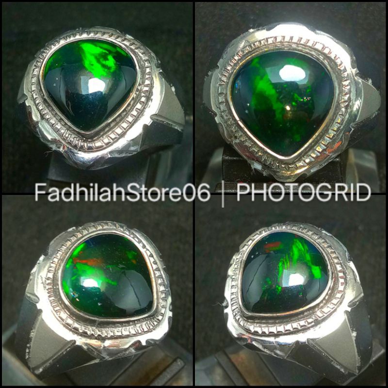 NATURAL KALIMAYA BLACK OPAL JARONG