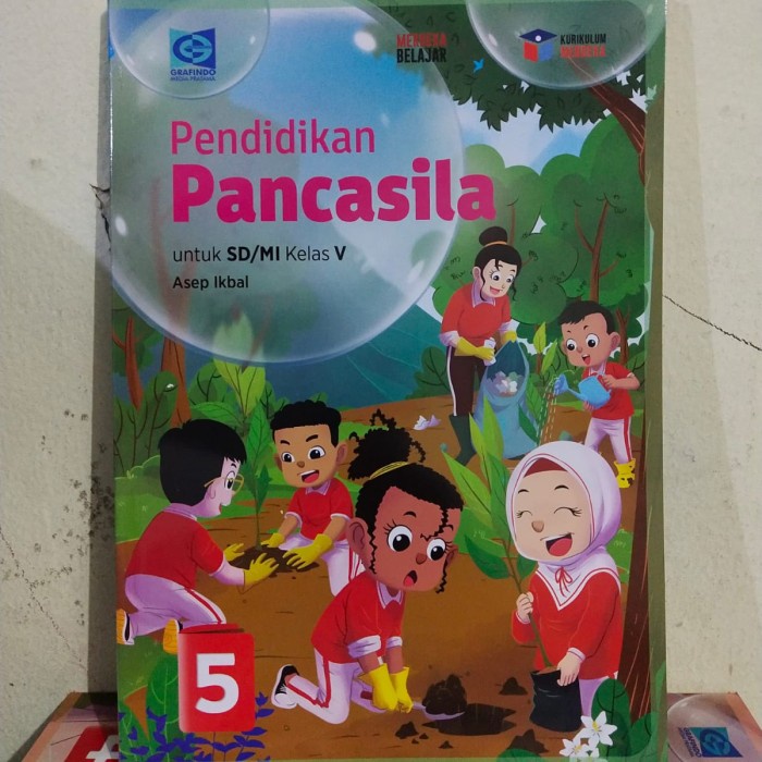 Buku PPKn SD Kelas 5 Kurikulum Merdeka Grafindo