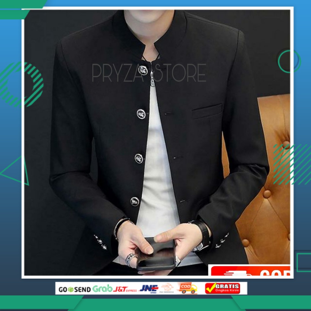 JAS KEREN STYLE TERBARU TERLARIS /PRYZA Jas Blazer Pria Gakuran Sujuran Original DF&Y / Jas Blazer K