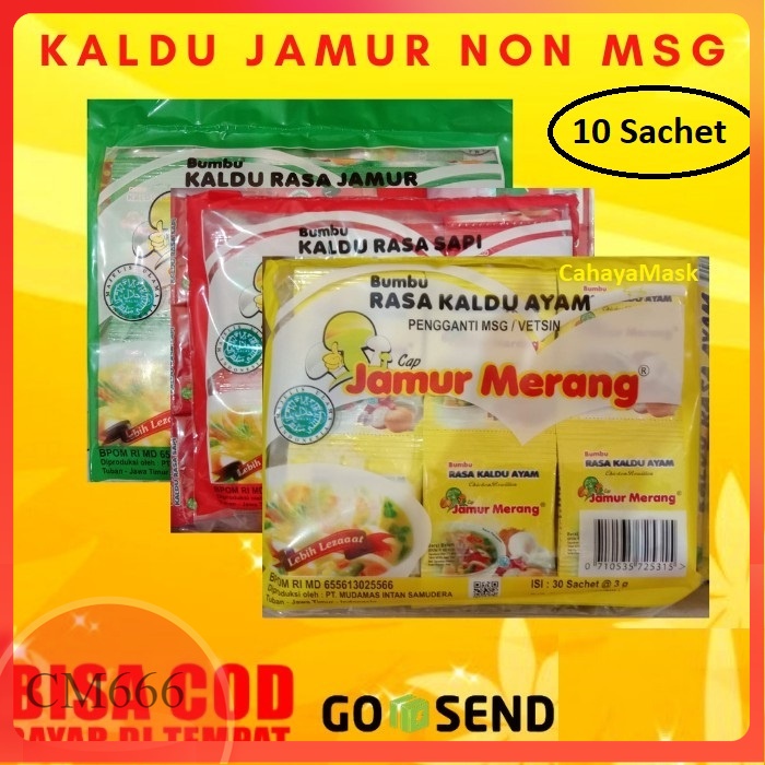 

kaldu jamur merang 10pcs Sachet