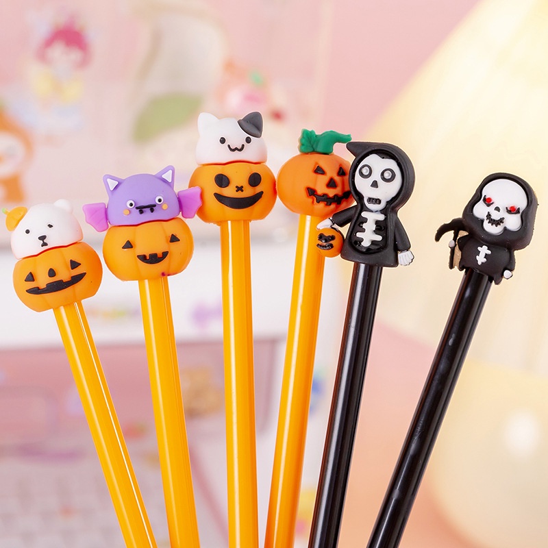 

[HARU] Halloween Series Pen 0.5mm Pulpen Lucu Pena Karakter
