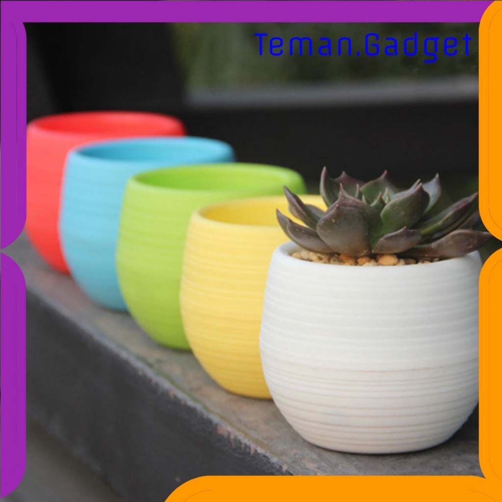 TG -  ART Mini Pot Bunga Hias Kaktus Tanaman - 5pcs