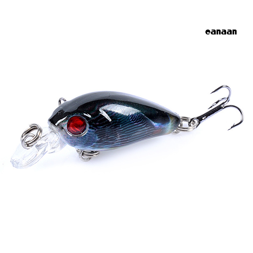 Cnn-6pcs 4.5cm 4g Memancing Buatan Manusia Hidup Keras Umpan Wobbler Air Ikan Renang Umpan