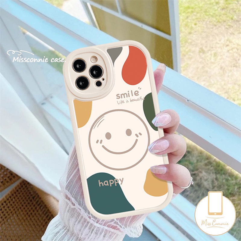 Casing Infinix Smart5 6 Infinix Hot 10T 10s 11s 9 10 11 Play Note8 Hot10 Lite Simple Kartun Lovely Happy Smile Couple Soft Cover