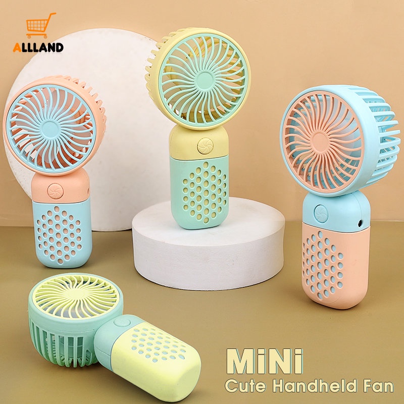 Kipas Angin Kecil Mini Portable Genggam Silent/USB Charging Mini Pocket Fan/Musim Panas Kantor Angin Dingin Desktop Rechargeable Fan