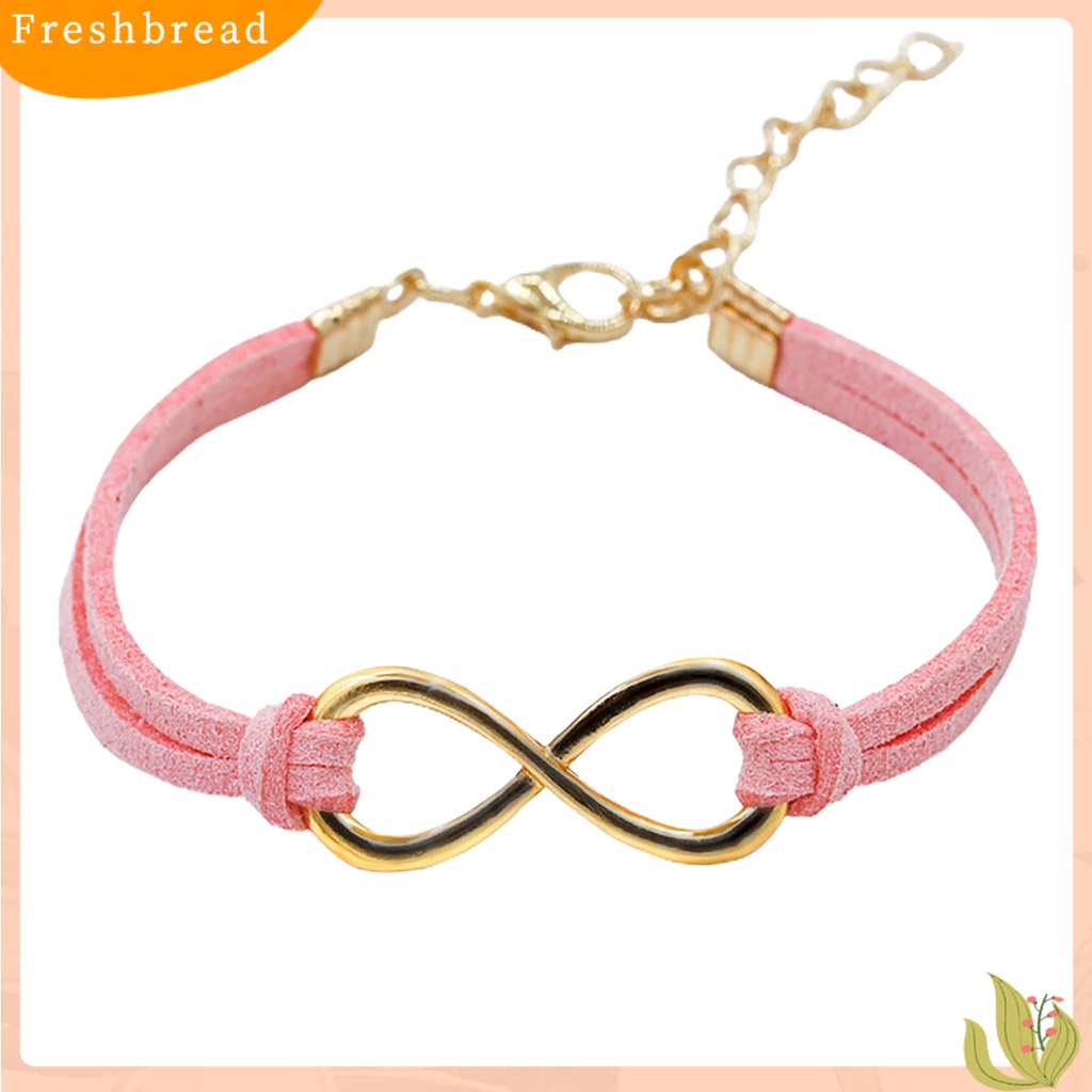 &lt; Freshbread &gt; Gelang Adjustable Handmade Alloy Wanita Pria Link Strentch Bracelet Untuk Ulang Tahun