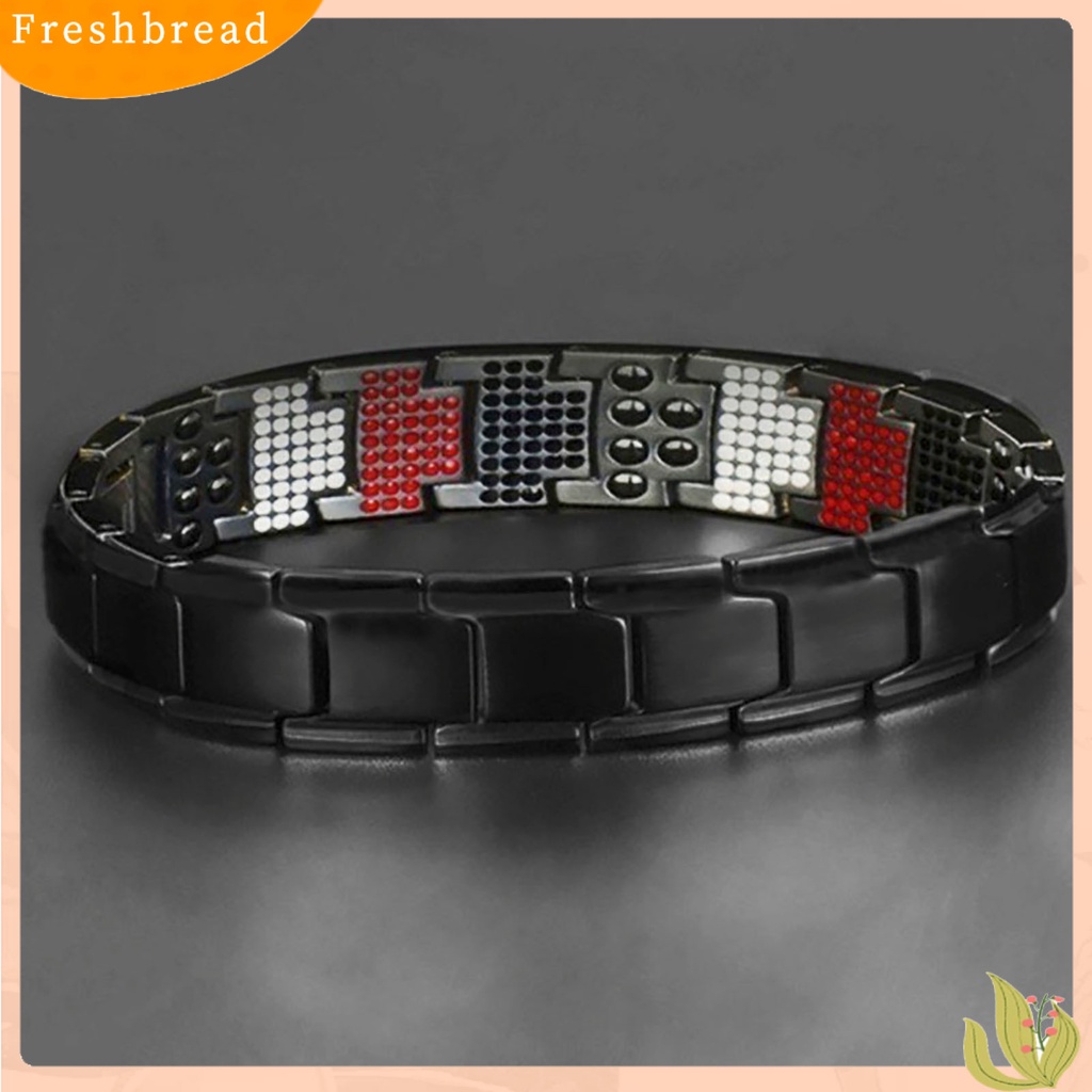 &lt; Freshbread &gt; Gelang Pasangan Anti-Fatigue Dilepas Energi Logam ic Gelang Pelangsing Perawatan Kesehatan