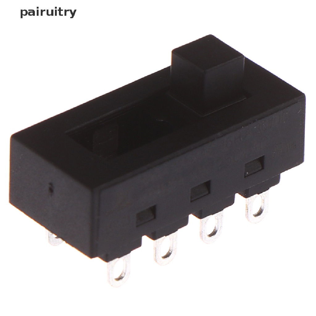 Prt 2pcs 12A 250V 3posisi 8pin Toggle Slide Switch LQ-103H Saklar Pengering Rambut PRT
