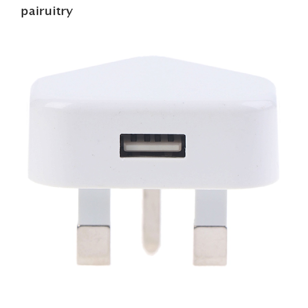 Prt Speedy Fast 1port USB Charger 3pin Colokan Listrik UK Adaptor Colokan Dinding ORIGINAL PRT