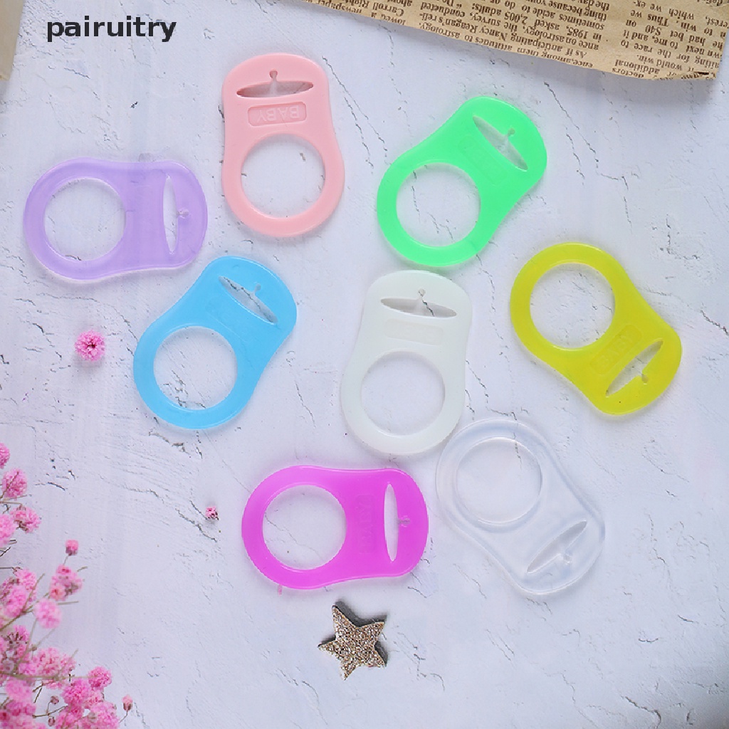 Prt 5Pcs/pack Baby Dummy Dot Holder Klip Adapter Untuk Ring Silikon Tombol PRT