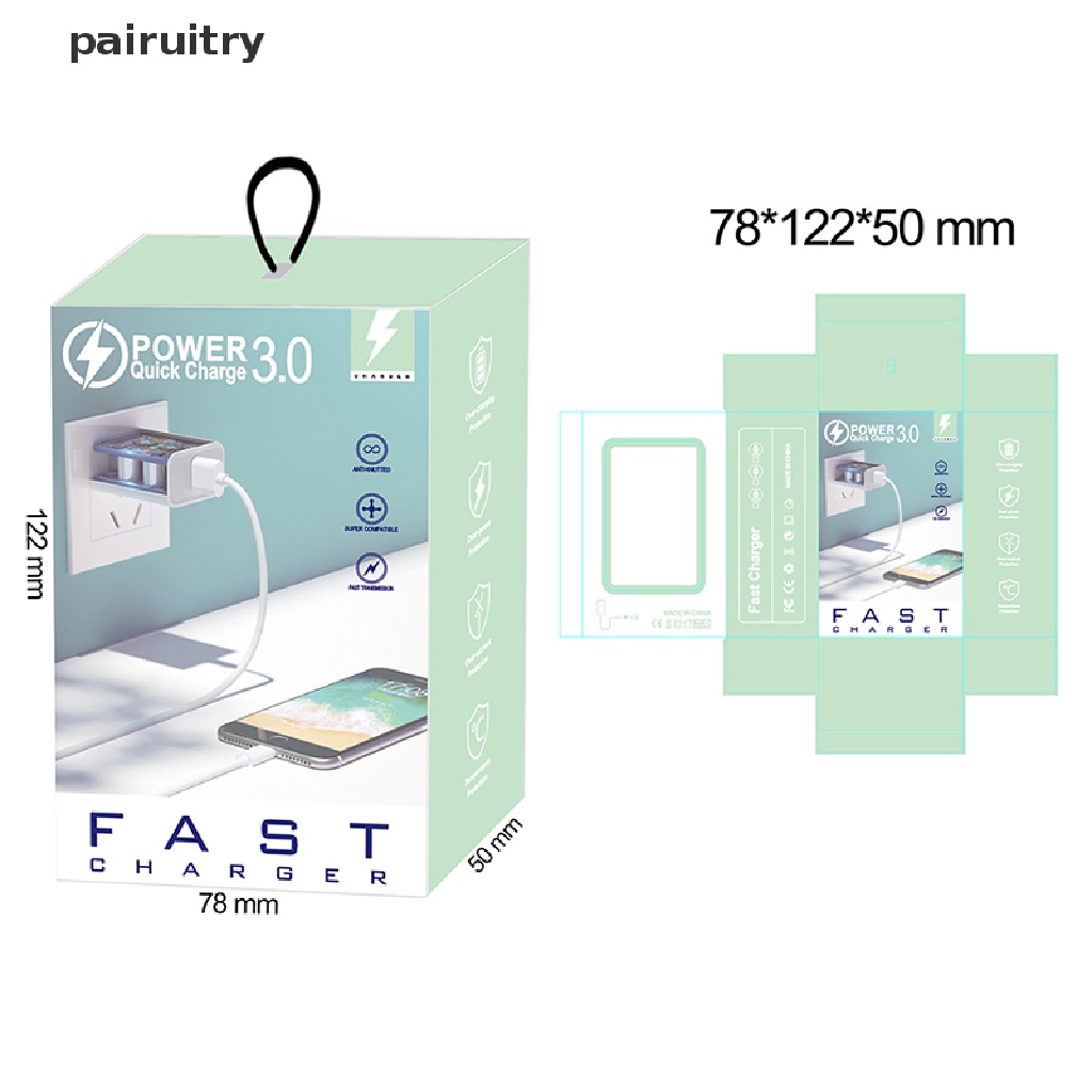 SAMSUNG Prt Fast Charge Charger 65W USB C Charger Untuk iPhone Xiaomi 12samsung Huawei USB Charger Handphone QC 3.0 Adaptor PRT