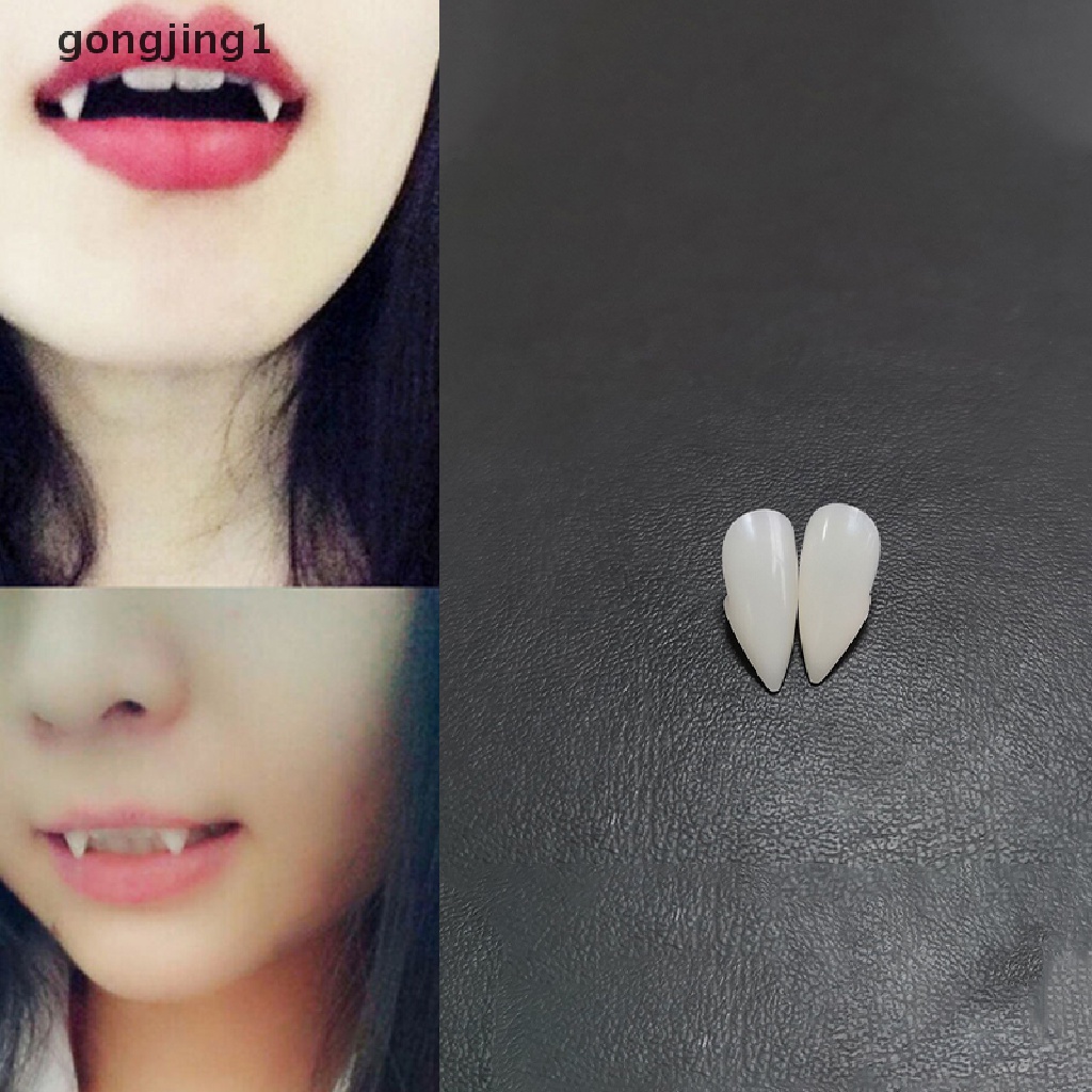 Ggg Bloodcurdling Vampire Werewolves Taring Gigi Palsu Gigi Palsu Kostum Halloween Fad ID