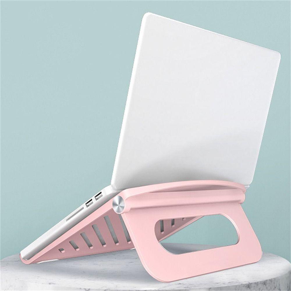 Stand Laptop Populer Untuk Aksesoris Laptop &amp; Tablet Cooling Bracket Adjustable Alas Laptop