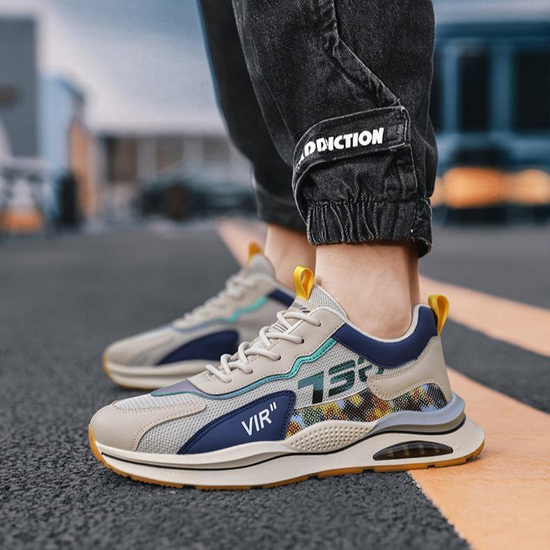 New Style Sepatu Olahraga Trendy Sepatu Sneakers Sport Pria Motif VIR