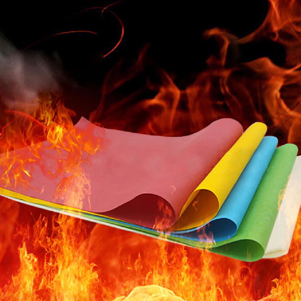 Deid fire paper flash flame paper Kertas Api Mawar Kertas Api Alat Peraga Sulap Martijn
