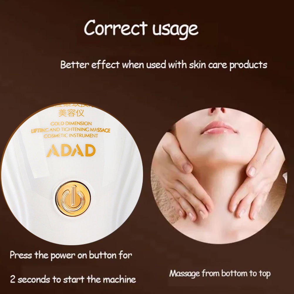 ADAD Lifting And Tightening Massage Beauty Instrument Alat Pijat Getar Multifungsi Untuk Kecantikan