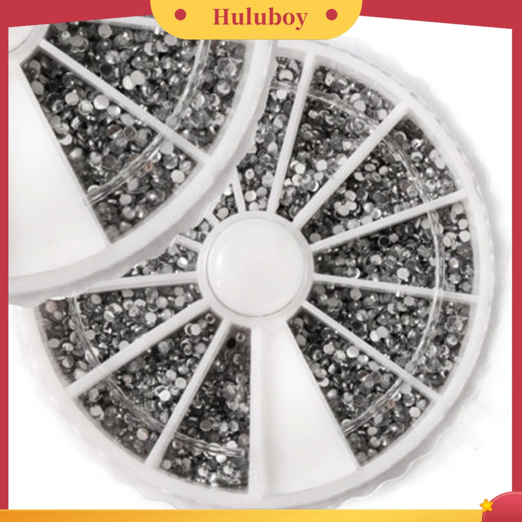 {In Stock} 2400pcs/roda Nail Art Dekorasi DIY Mudah Diterapkan Stiker Dekorasi Kuku Lucu Tanpa Bau Untuk Salon