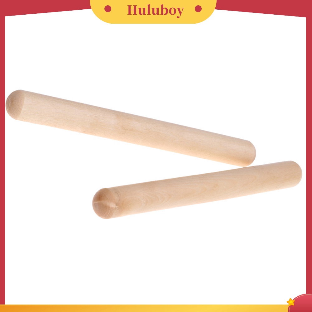 {In Stock} 1pasang Stik Irama Kepala Bulat Bahan Kayu Untuk Instrumen Perkusi Mainan Musik Anak-Anak