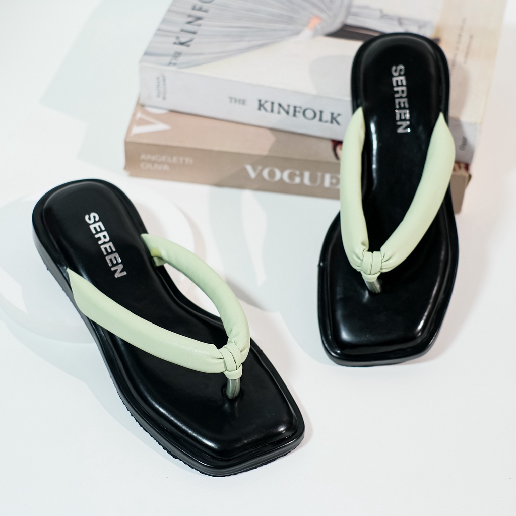 Sereen Cloud - Sandal Jepit Tebal Wanita dengan Bantalan yang Lembut