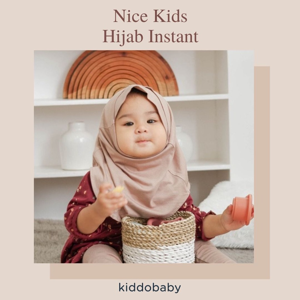 Nice Kids Hijab Instant | Hijab Anak